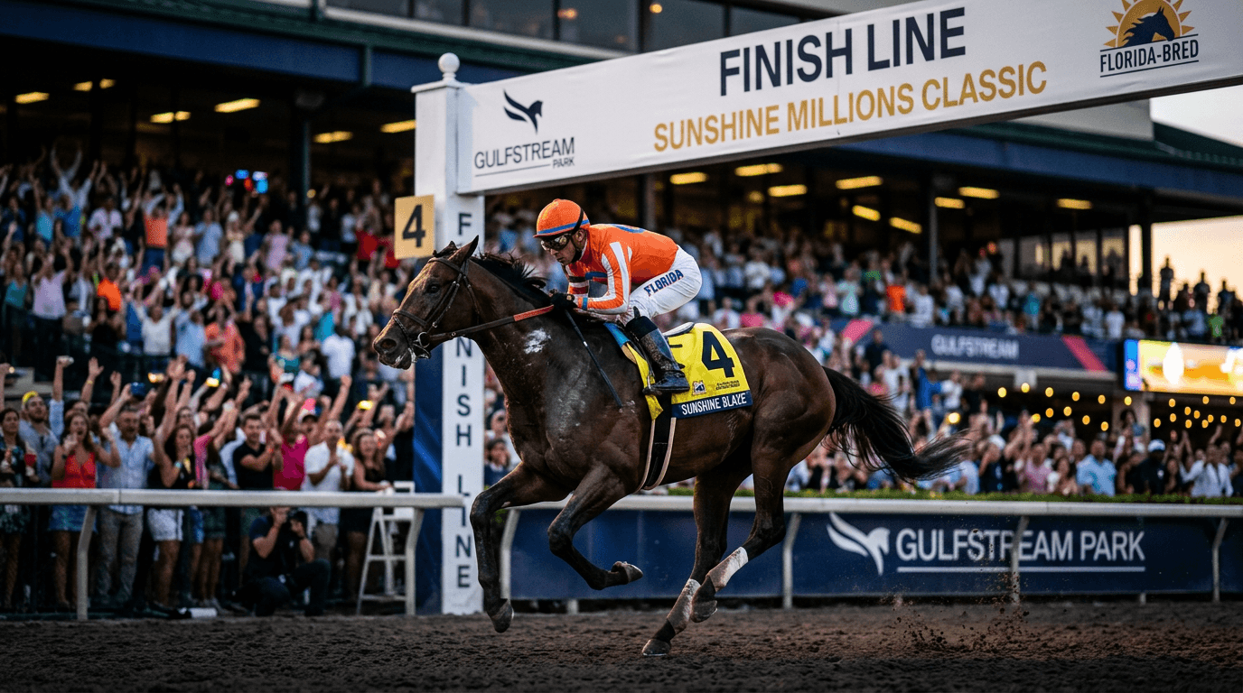 Luck Pick Six on Sunshine Millions Day