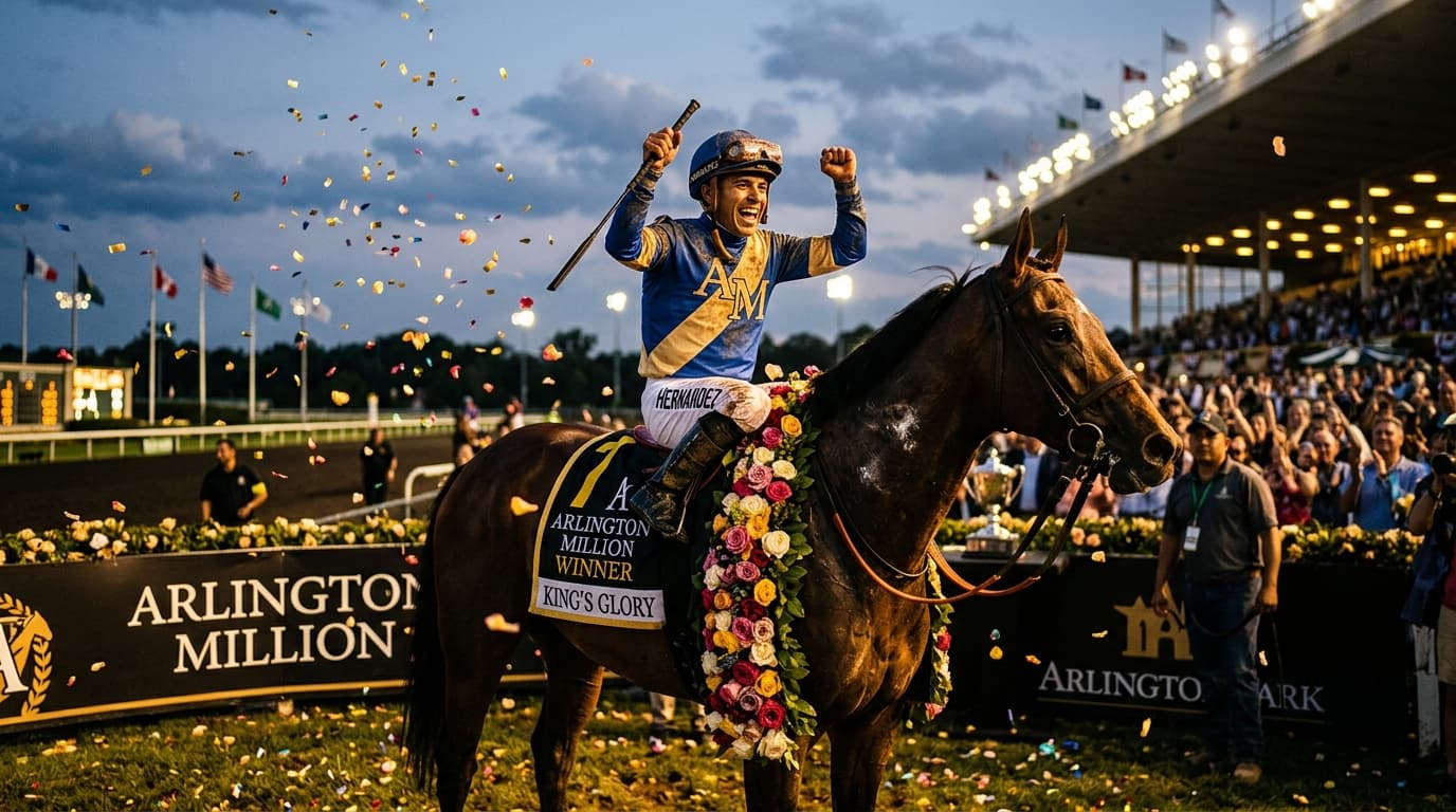 Cold Exacta in Arlington Million and Pick 3 in Races 9-11