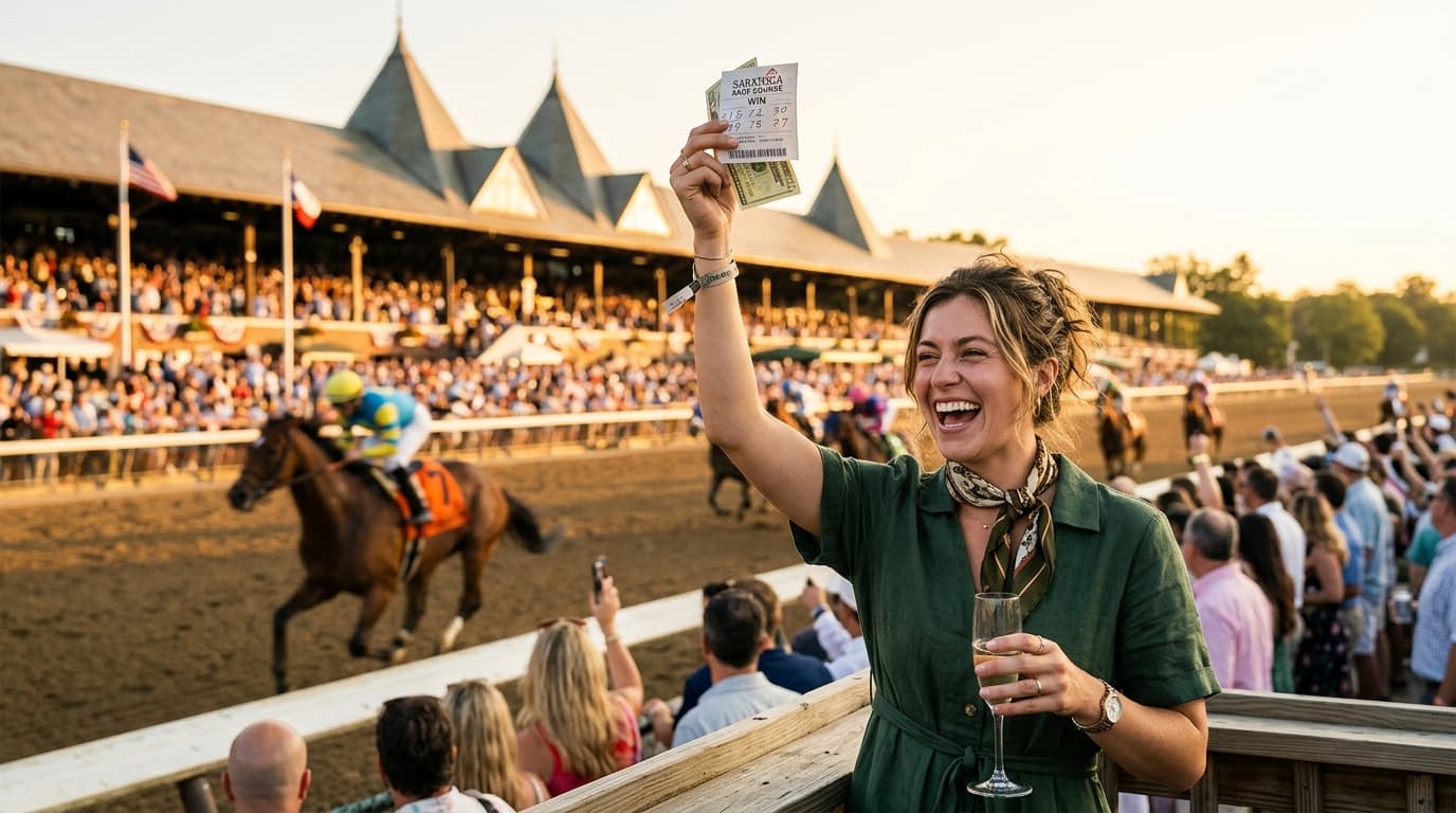 Finished Saratoga With a Bang - $476 Trifecta, $2511 Super