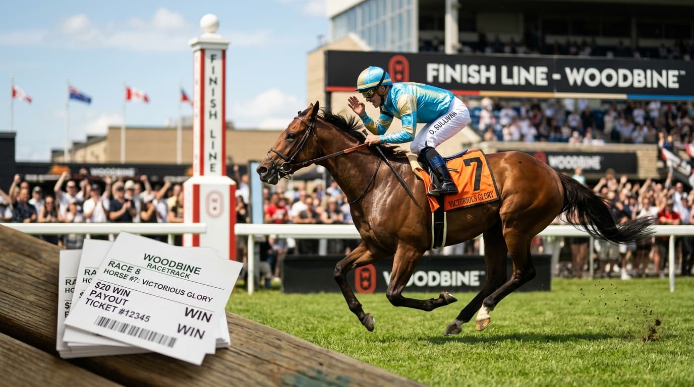 Winner on Top in First 4 Races at Woodbine, 5 out of 6