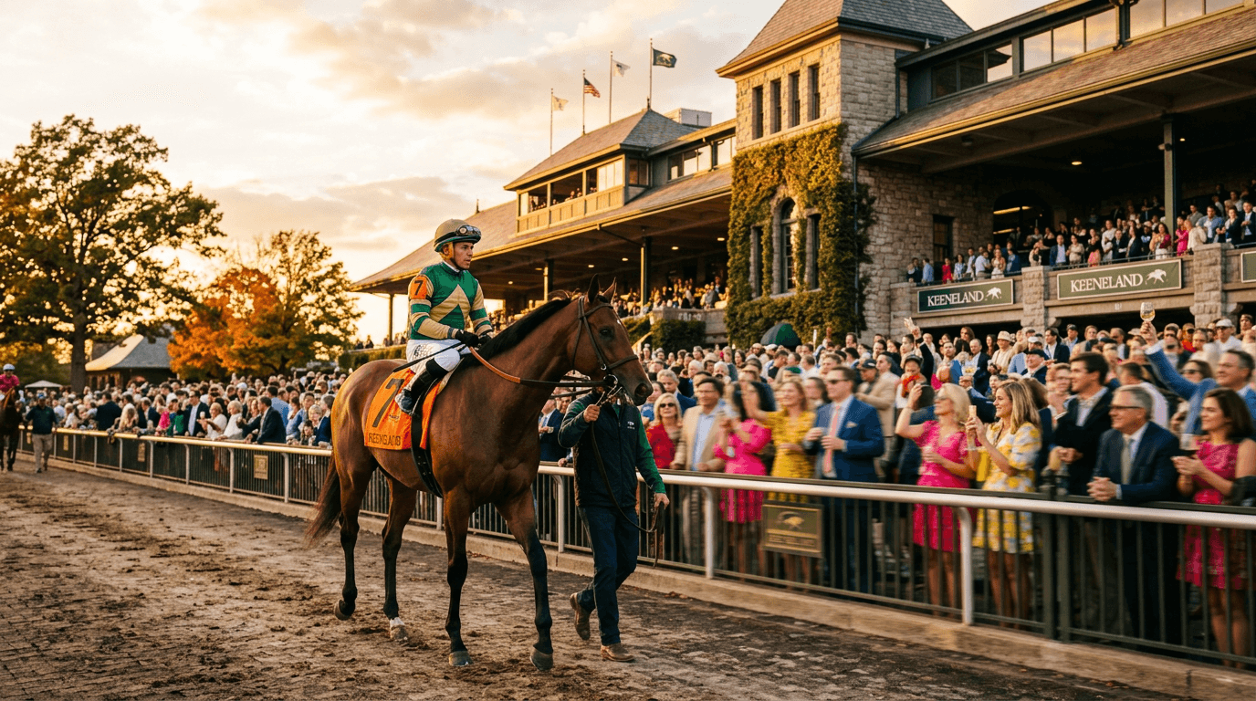 Post Time at Brigadoon