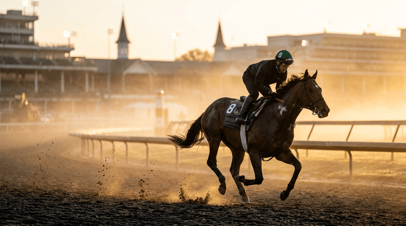 Trackside at Churchill Downs
