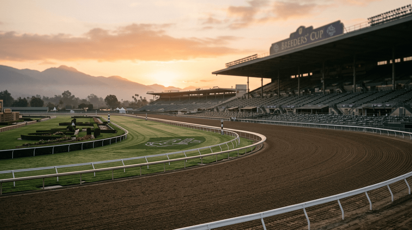 The Quiet Before the Storm / Friday Breeders' Cup Pick-Four Ticket