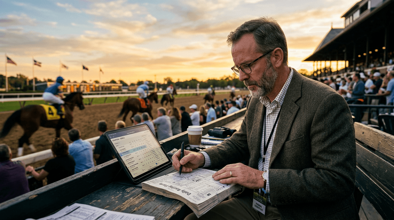 Three Steps to Becoming a Lucky Handicapper