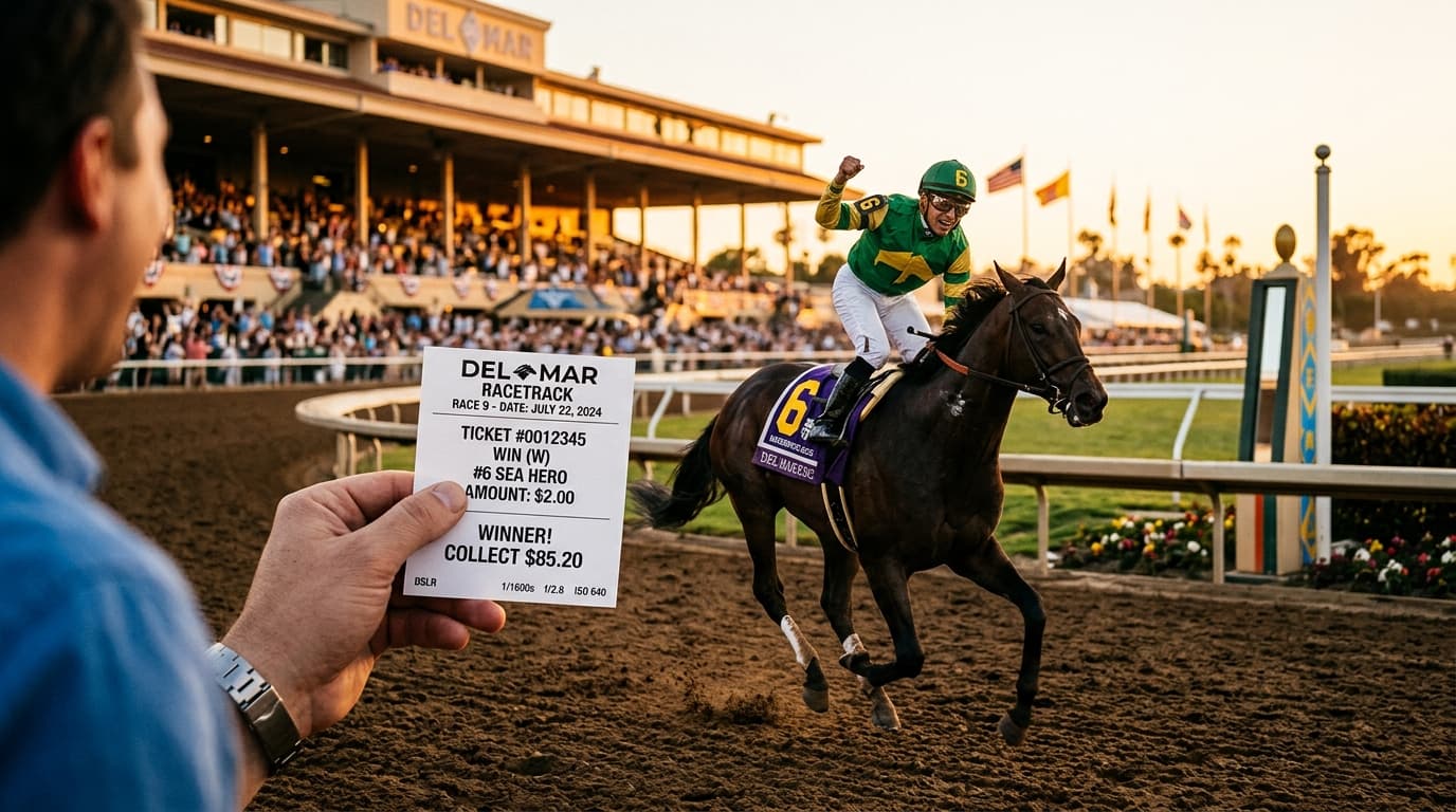 COLD $85.20 Double in 4th and 5th at Del Mar