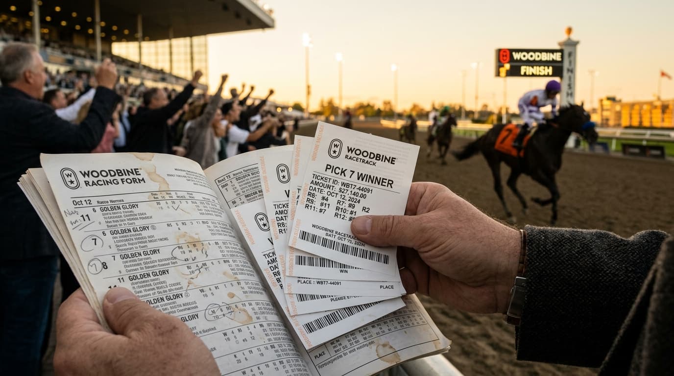 Picked $27,140 Pick 7 at Woodbine