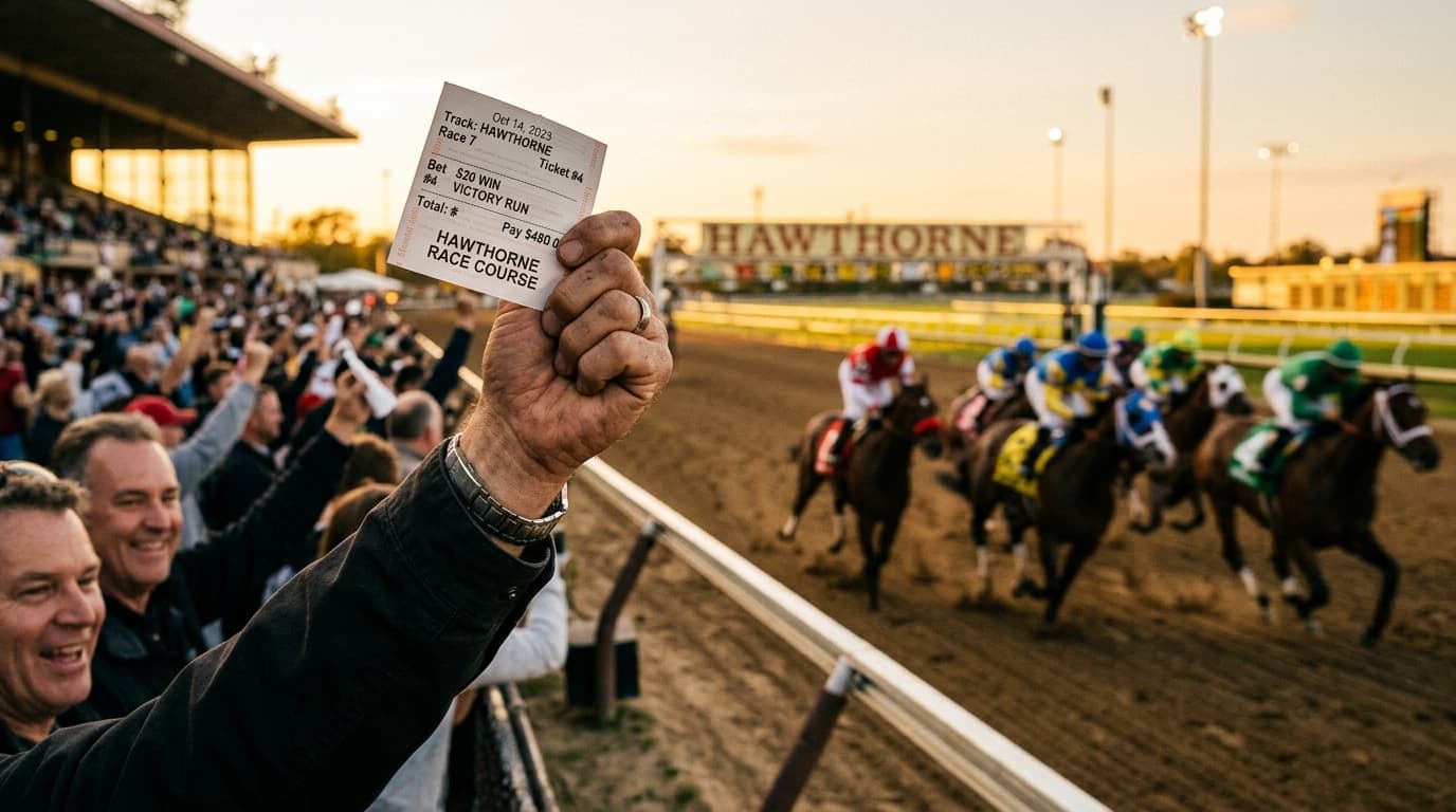Picked Two Easy Superfectas and Late Pick 3 at Hawthorne