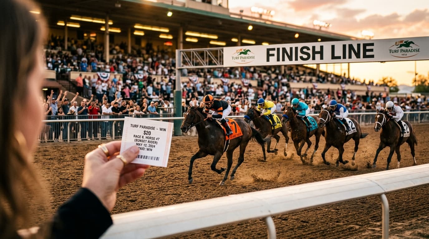Hit 3 Big Superfectas Today at Turf Paradise