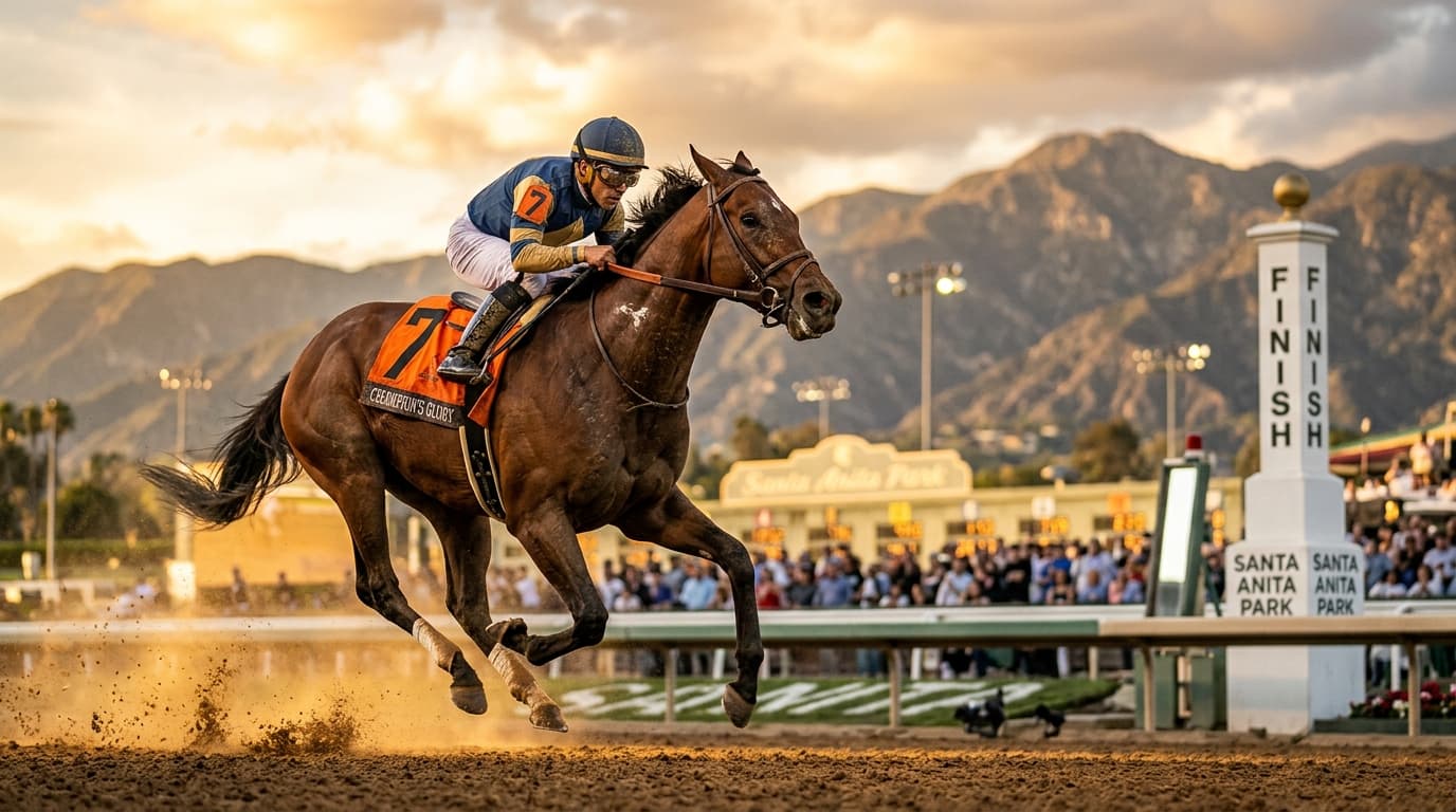 WinningPonies Nails Super High Five at Santa Anita Twice in a Row