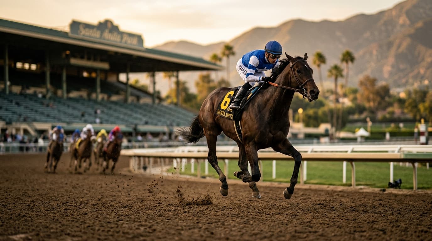 How Is Santa Anita Playing?