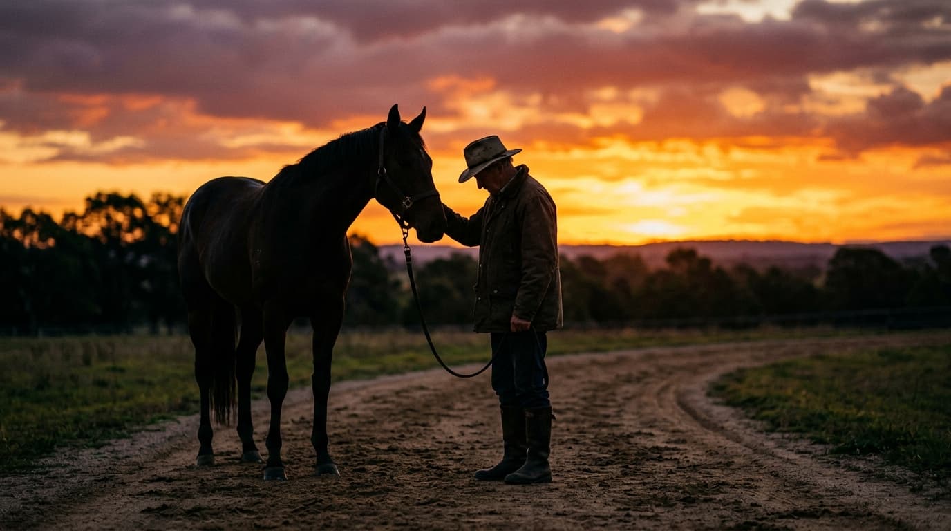 Good Guys Ride Off In The Sunset